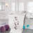 Creative Scents Vanda White Small Bathroom Trash Can