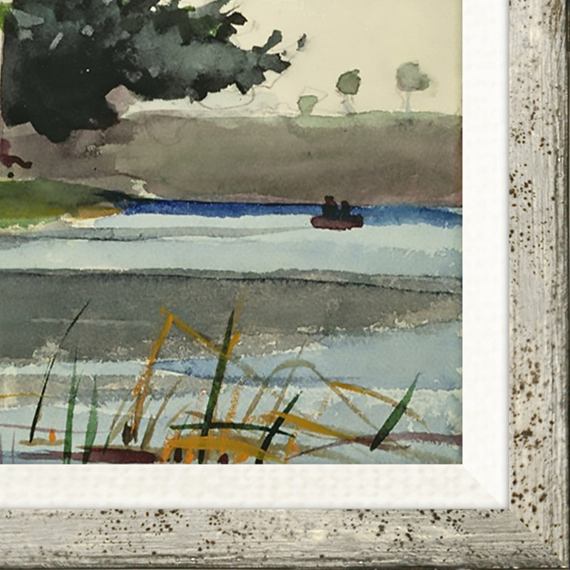 «1904 Homer - Marsh Life» - Peinture encadrée sur papier