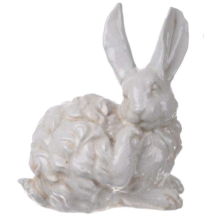 Ceramic Rabbit Figurine