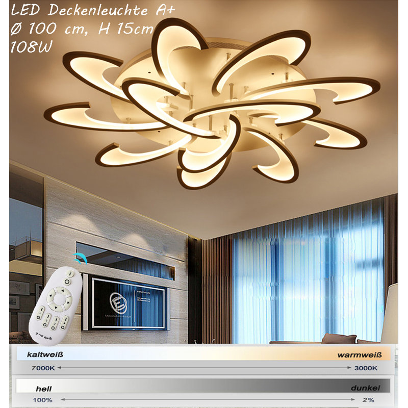 Laroche Acrylic LED Flush Mount
