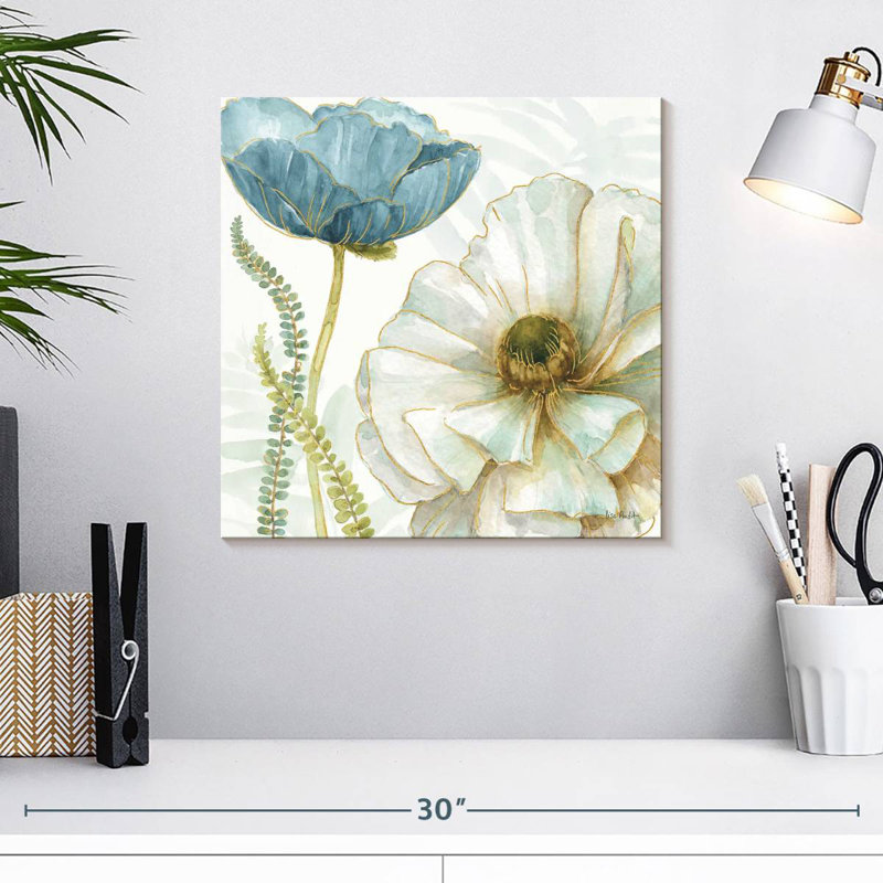 Mes fleurs de serre III, H 16 po x l 16 po