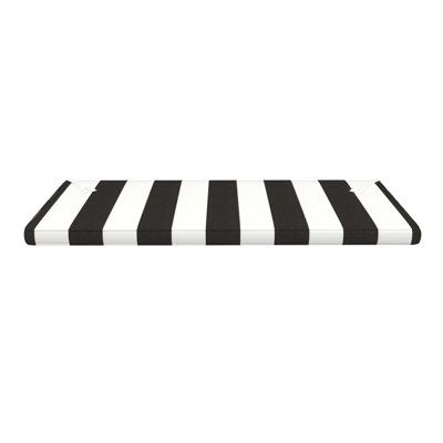 Sunbrella® Indoor/Outdoor Bench Seat Cushion, 3" Thick