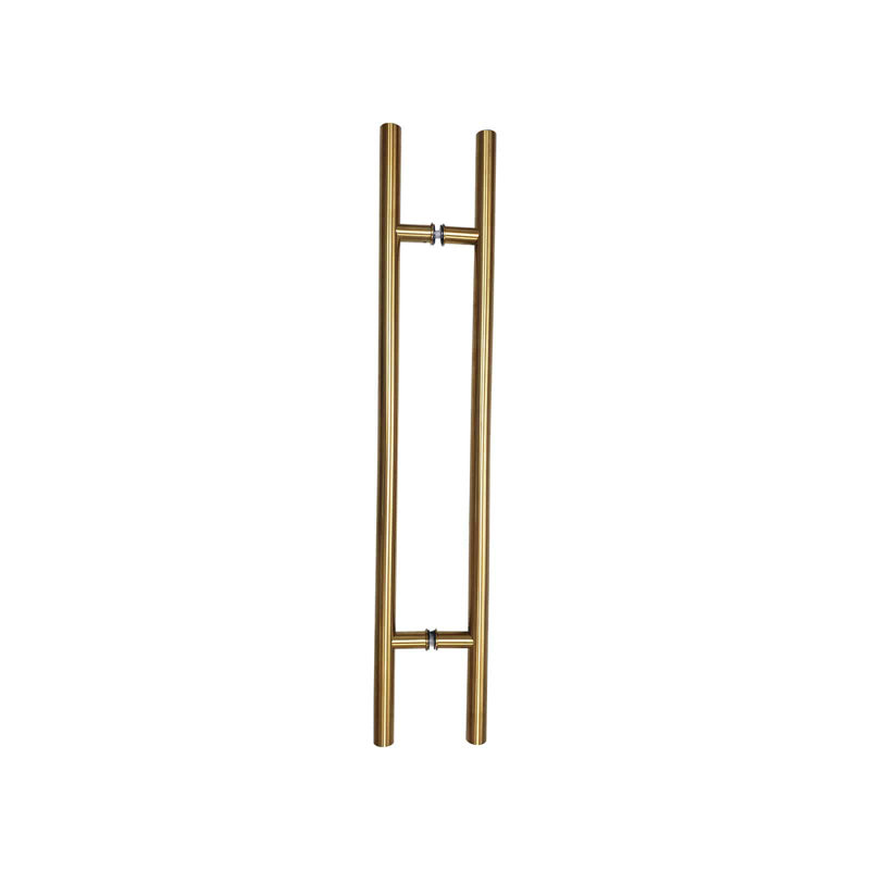 Poignée de porte ronde demi-lune parfaite pour la maison, Or, L 7 po x P 60 po