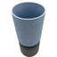 Vase en céramique blanche embossée élégante Elegant-846558612