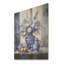 Poterie bohème bleue et blanche IV - poterie bohème sur bois-1296083426