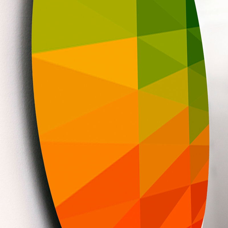 Abstract Wall Decor on Metal
