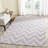 Sanyla Hand Tufted Wool Chevron Rug-1440680067