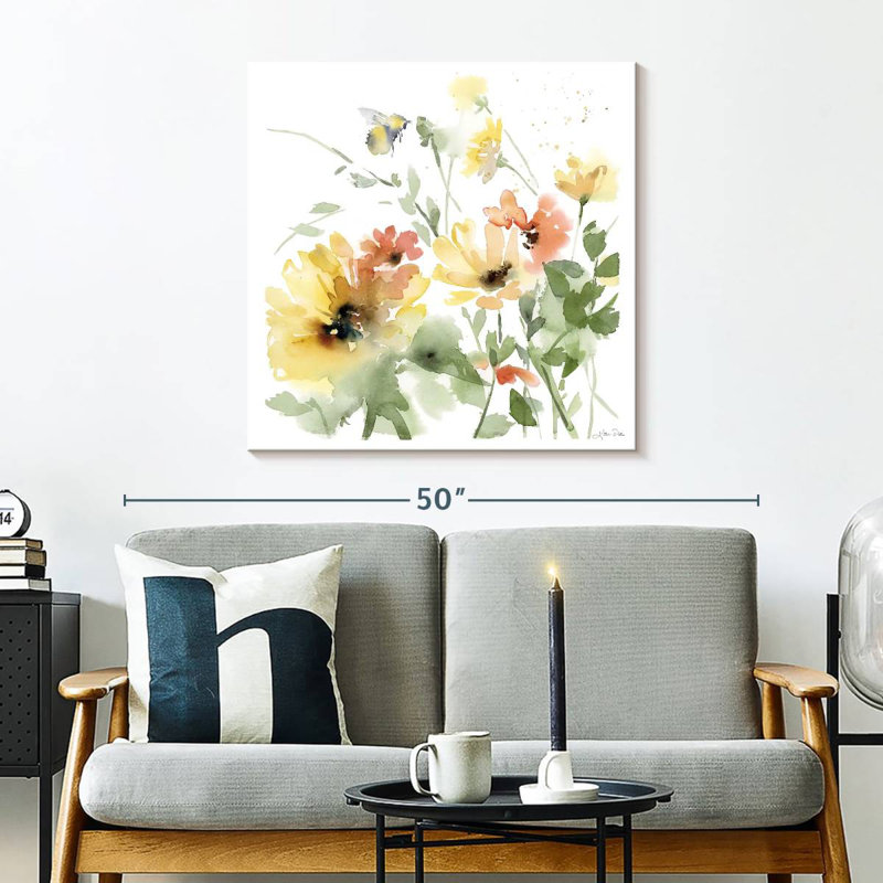 Harnek Sunflower Meadow I, 30" H x 30" W