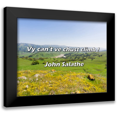 John Salathe Quote: Vy can’t ve chust climb !
