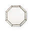 Octet Flat Metal Beveled Wall Mirror