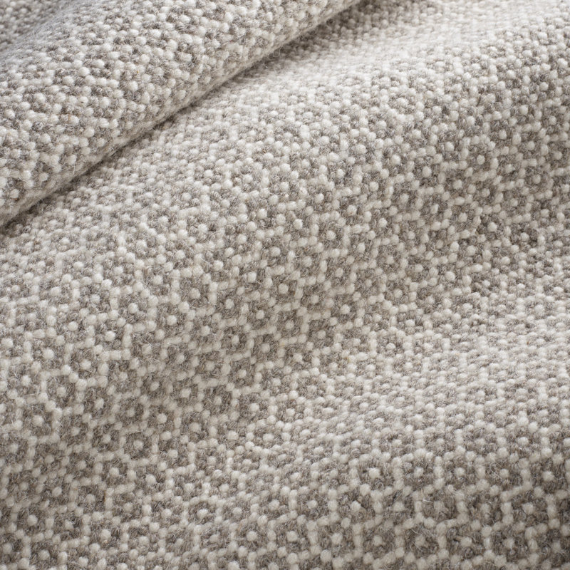 Honeycomb Geometric Area Rug, Gray/Ivory, Rectangle 8'6" x 11'6"
