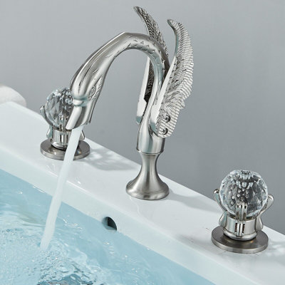 Widespread 2-handle Bathroom Faucet