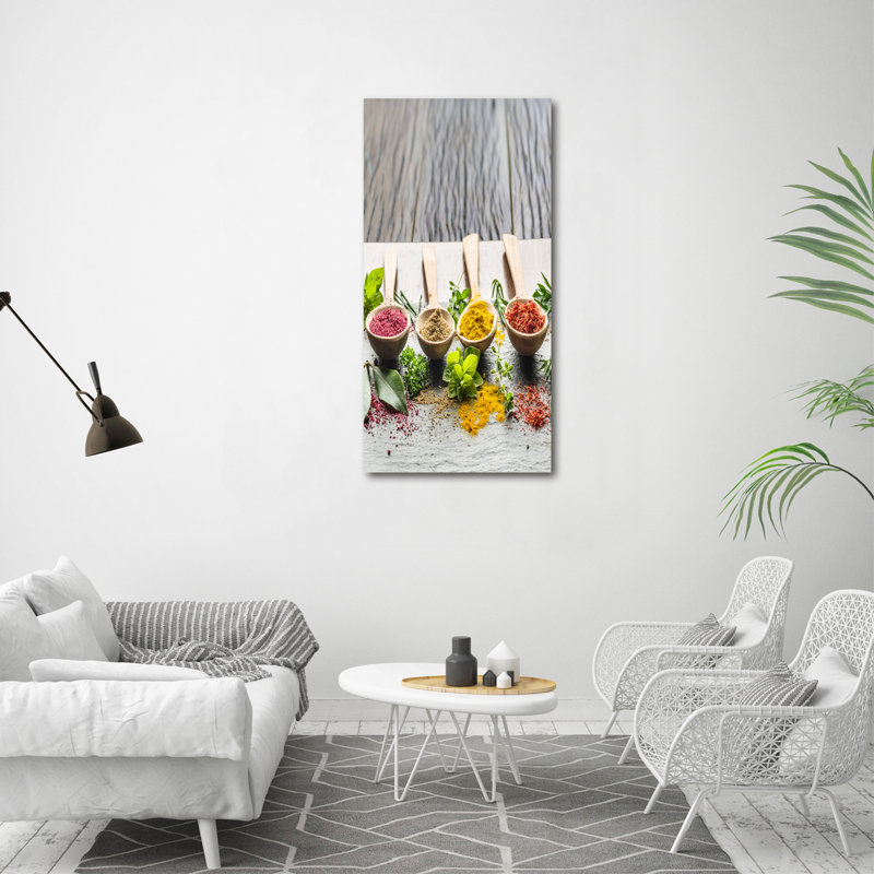 Spices - Wrapped Canvas Print