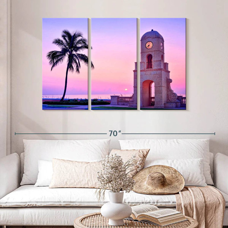 Palm Beach Sunrise, 32" H x 50" W