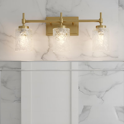 Éclairage pour meuble-lavabo à 3 lumières à intensité variable Harcul