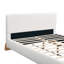 Lit tapissier Boucle, grand lit