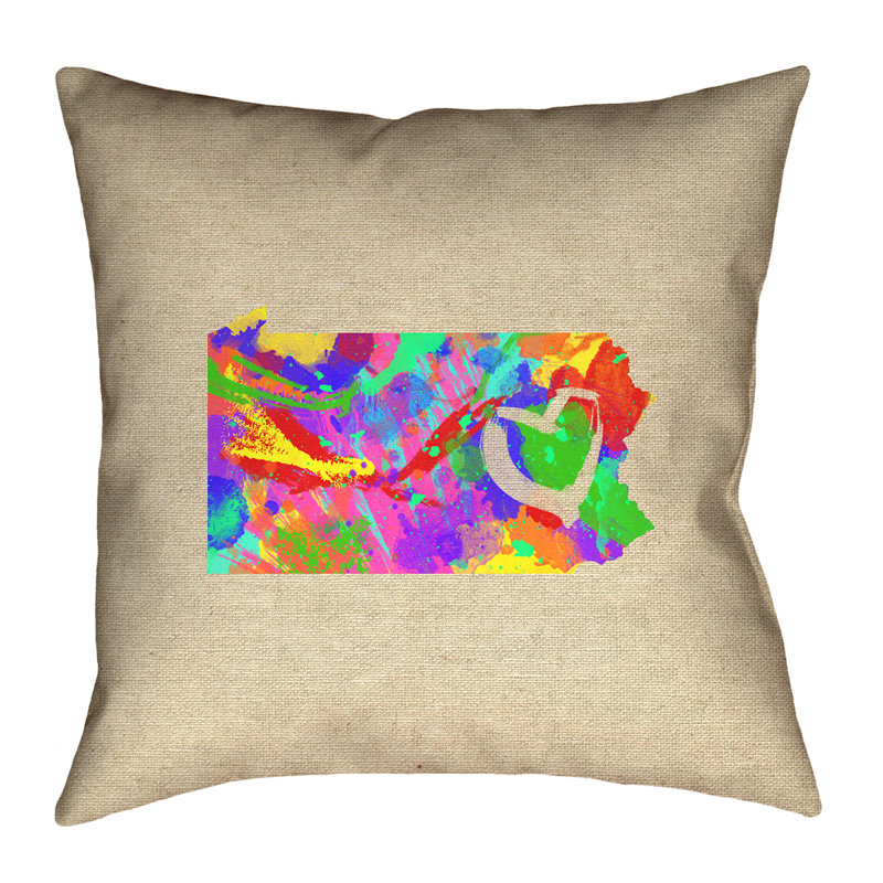 Oreiller Katelyn Smith, 18 po x 18 po, Coussin décoratif