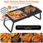 HAUSPROFI 28cm W Portable Charcoal Grill