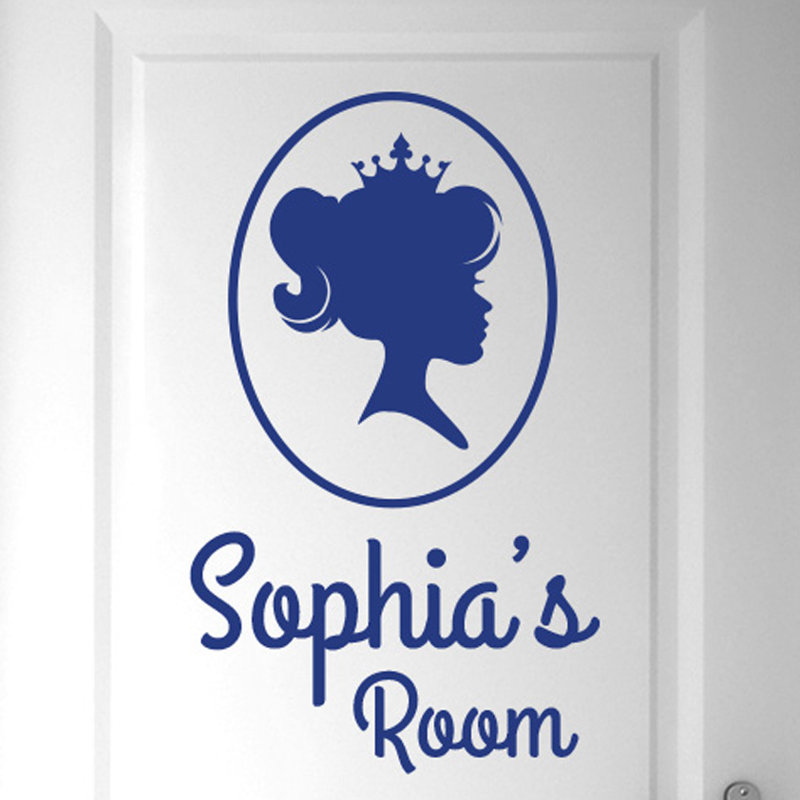 Wall Decal, Dark Blue, Yes