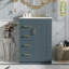 Meuble-lavabo bleu (doit inclure le meuble-lavabo et le lavabo) 24 po Modern