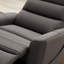 Fauteuil inclinable électrique en similicuir Wibaux avec poches latérales-121086847