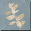 «Tan Leaf on Blue Square I» par Lanie Loreth-2071934133-2071934127