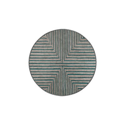 Tapis gris soyeux et moelleux