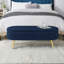 Banc de rangement ovale avec pieds en métal-1123770112-1123770122