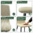4-Piece Linen Upholstered Dining Chair Set with High Back & Metal Frame-146214572-146486668