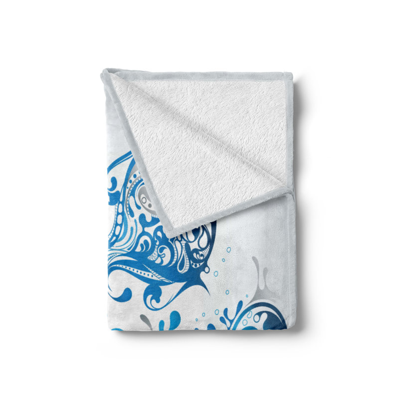 Hand Woven Throw Blanket, 50" x 70"