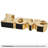 Arali LOVE Ceramic Letter Block Sculpture (Gold)-1511428143