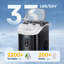 Vivohome 33 Lb. Machine à glaçons portative-104779959