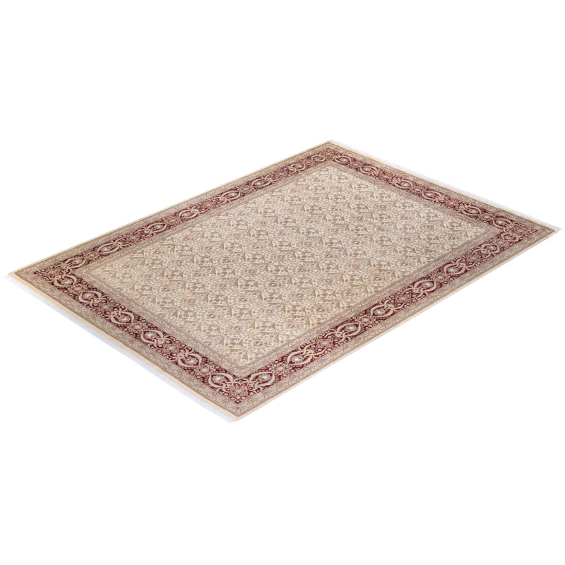 Classic One-of-a-Kind 9'2" X 12'7" Hand Knotted Area Rug