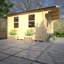 2x2w Planter 28mm Log Cabin