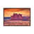 Classic Brown Wood Floater Framed