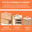 Bathroom Vanity - 24 Inch Black Chestnut With Chic Appearance And Spacious Storage Sleek Functional Drawers