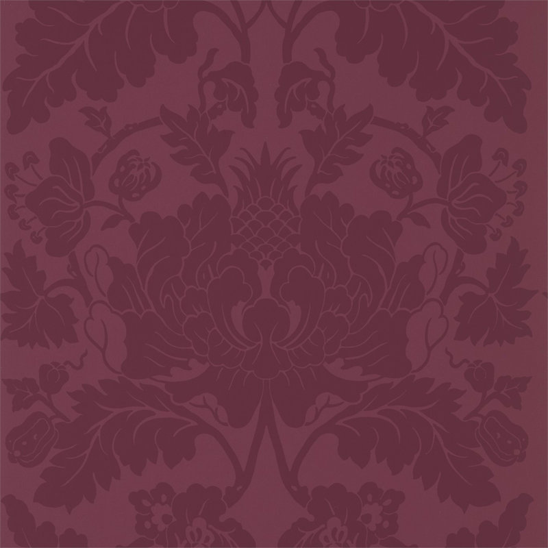 Villandry Wallpaper, Cinnabar