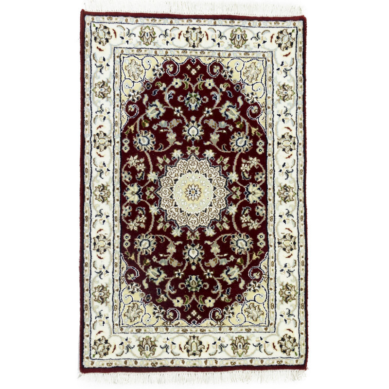 Tapis rouge Malphurs Indo Nain, Rectangle 2 pi x 3 pi