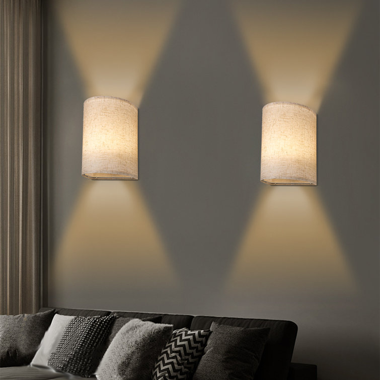 Scettrini Metal LED Flush Mounted Sconce