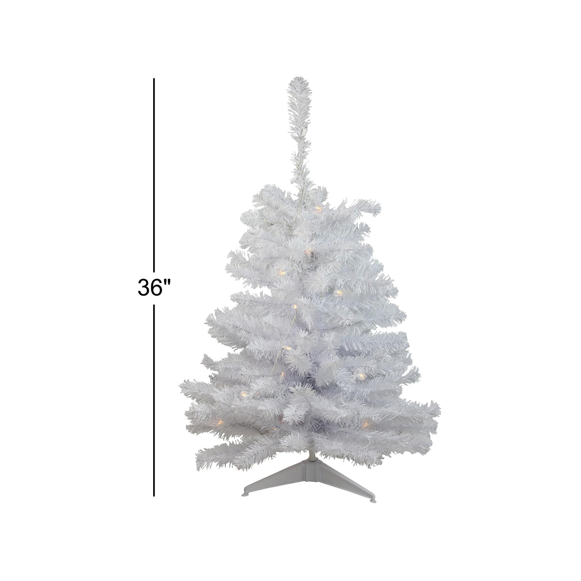 Artificial Pine Christmas Tree, 36" H