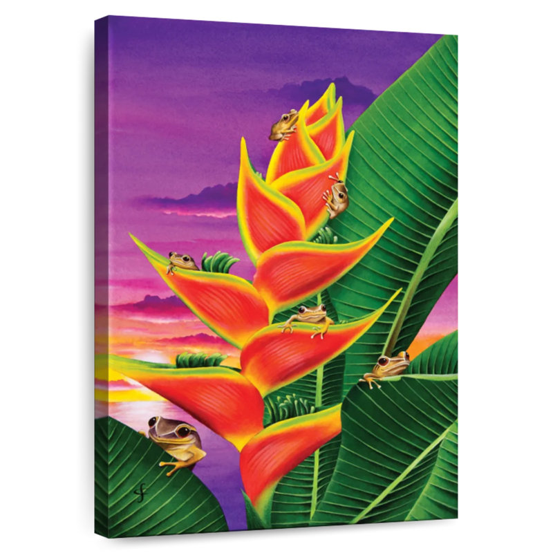 Harnek Split Level Sunset, 24" H x 16" W