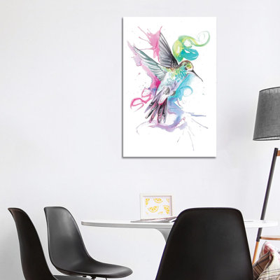 Hummingbird by Katy Lipscomb - Wrapped Canvas Gallery-Wrapped Canvas Giclée