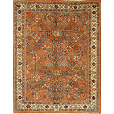 One-of-a-Kind 8'9" X 11'3" Hand Knotted Area Rug