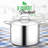 NutriChef 8 Quarts Stainless Steel Stock Pot
