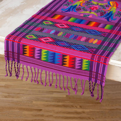 Quetzal Cotton Table Runner