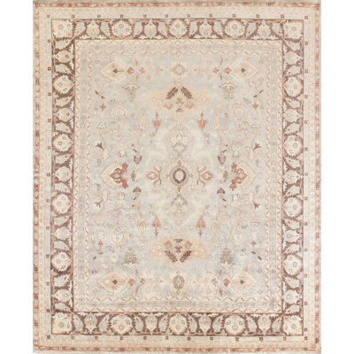 Antique Weave Oushak Wool Oriental Area Rug
