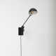 Arvis Single Light Iron Dimmable Plug-in Armed Sconce