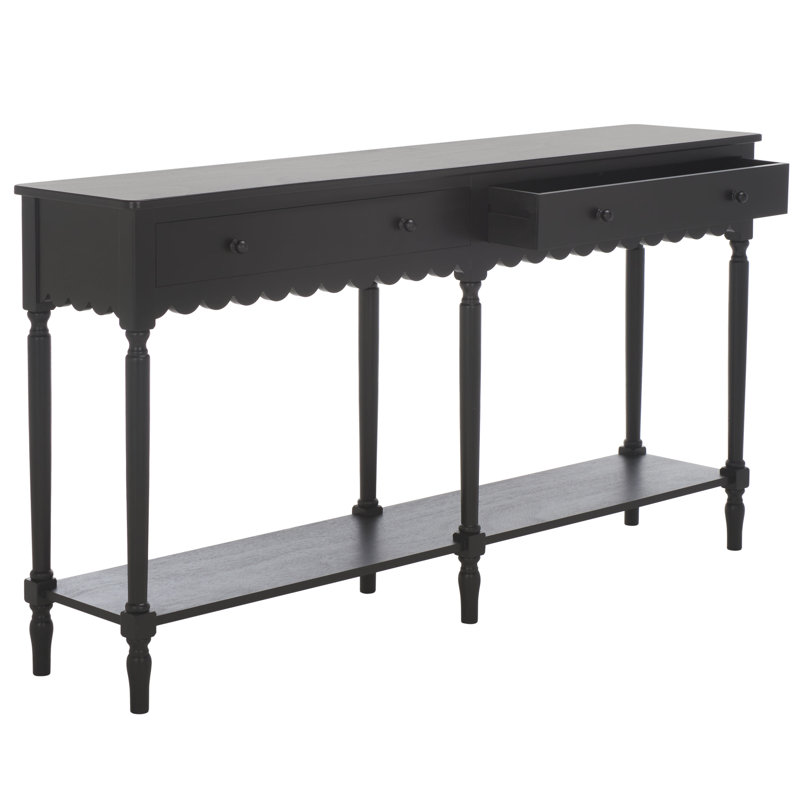 Haven 148.08cm Console Table, Matte Black