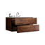 Meuble-lavabo mural 36 po avec lavabo en céramique Tia-810342886