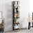 Polka 70'' H x 13'' W Standard Bookcase-510776089